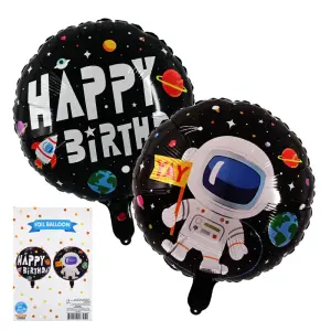 Балон Космонавт Happy Birthday
