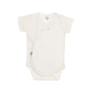 Боди с къс ръкав 1-3м. Ivory
