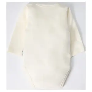 Боди дълъг ръкав Cute Girl 0-3M/62cm Ecru