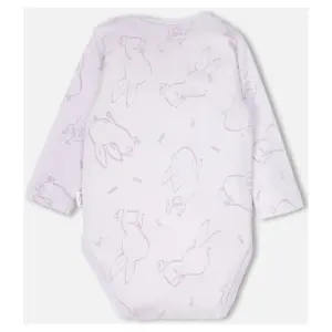 Боди дълъг ръкав Rabbit and Carrots 24-36M Lilac