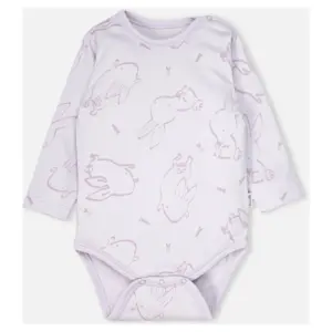 Боди дълъг ръкав Rabbit and Carrots 18-24M Lilac