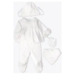 Спален комплект 5ч. Pretty Girl 0-3M/62CM Ecru