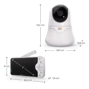 KinderKraft NITEEYE GLOW бебефон WHITE