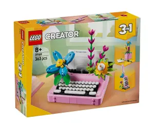 LEGO® Creator 31169 - Пишеща машина с цветя