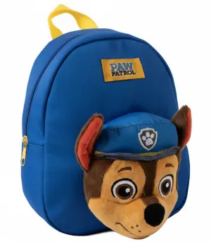 Детска раница за градина с плюшена фигура paw patrol