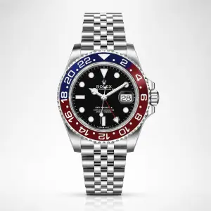 Мъжки Rolex GMT-Master II Blue / Red Jubilee #305