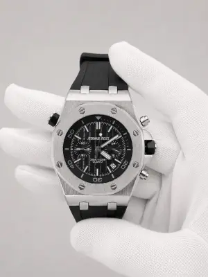 Мъжки Audemars Piguet Royal Oak Offshore Diver Chronograph Black 42 mm #208