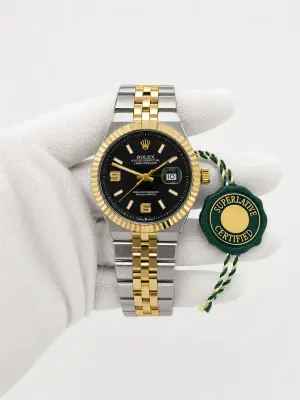 Мъжки Rolex Land-Dweller Black Dial Two-Tone #155