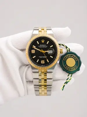 Мъжки Rolex Land-Dweller Black Dial Gold / Steel III #117