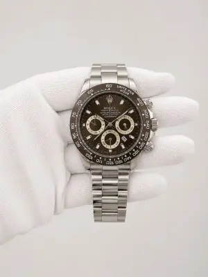Мъжки Rolex Daytona Chocolate Dial Steel #114