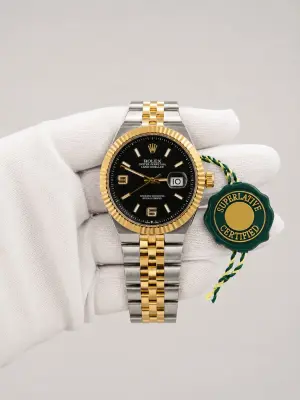 Мъжки Rolex Land-Dweller Black Dial Gold / Steel II #112