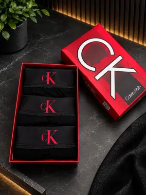 Calvin Klein — Мъжки боксерки 3бр/кутия #80