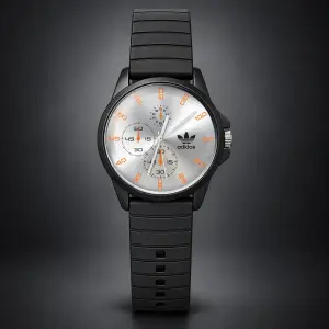 adidas Originals Chronograph Silver / Orange — УНИСЕКС #353