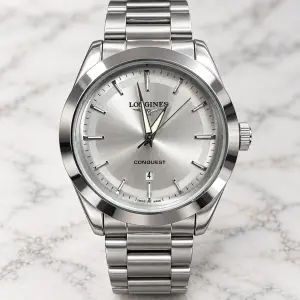 Мъжки Longines Conquest Steel / Silver Dial #400