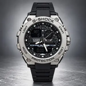 Мъжки Casio G-Shock G-Steel Twin Sensor Steel / Black #420