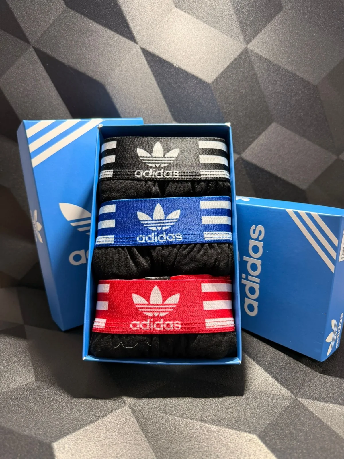 Adidas Мъжки Боксерки x3