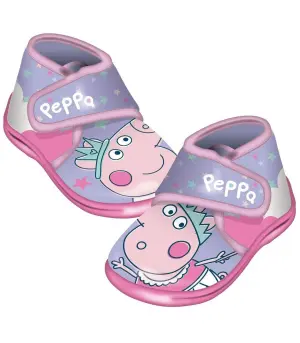 Детски домашни пантофи затворени peppa pig 22-27 - Изберете размер
