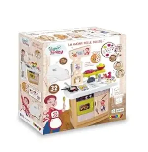 👩‍🍳 Голяма детска кухня Smoby с 32 аксесоара и истински рецепти!
