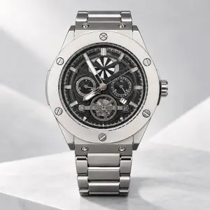 Мъжки Hublot Big Bang Integral Skeleton Black Dial Steel #478