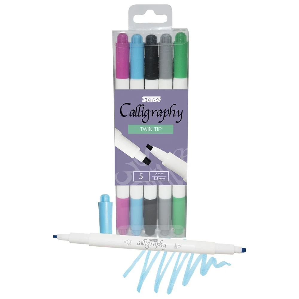 Химикалки за калиграфия, CALLIGRAPHY PENS, двустранни