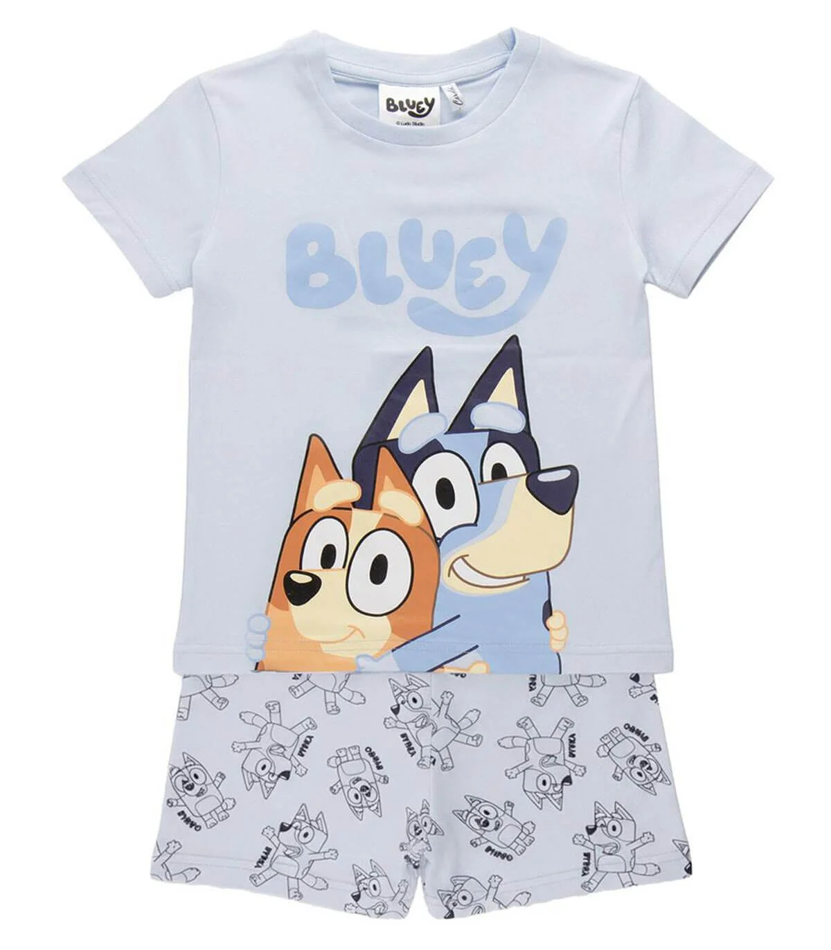 Детска лятна пижама bluey син 3-6 год. - 5 год.