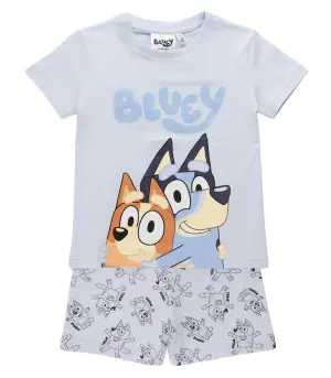 Детска лятна пижама bluey син 3-6 год. - 5 год.