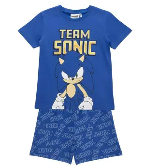 Детска лятна пижама team sonic 4-10 год. - 6 год.