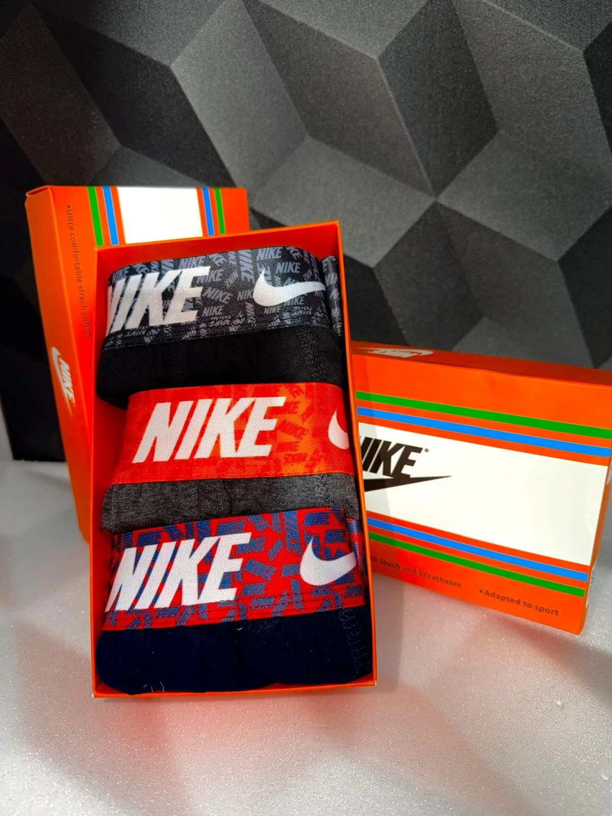 Nike Мъжки Боксерки x3