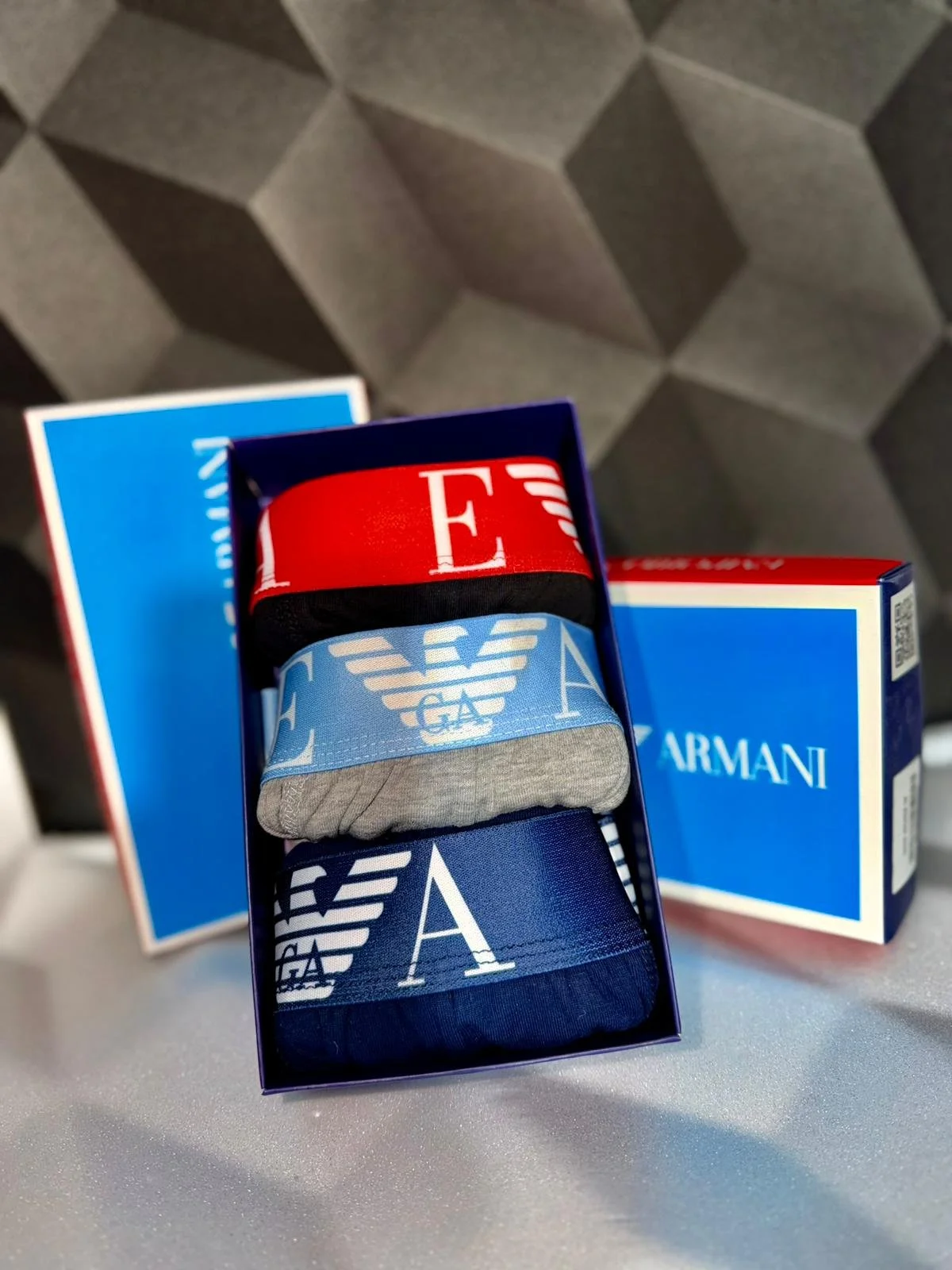 Emporio Armani Мъжки Боксерки x3