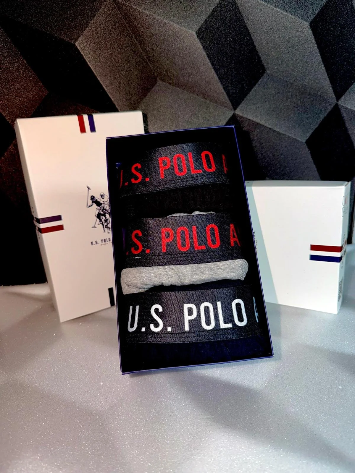 U.S. Polo Мъжки Боксерки x3