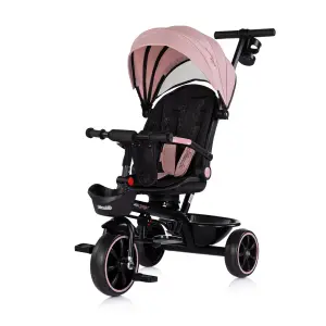 Триколка със сенник Max Sport розова пуд