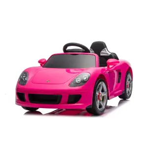 Ел. кола Porsche Carrera GT розова