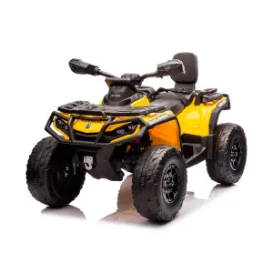 Ел. ATV CAN AM OUTLANDER жълто EVA гуми