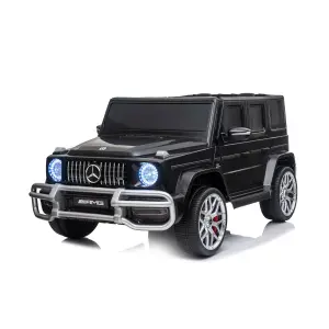 Eл.джипMERCEDES G63 за две деца черен EV