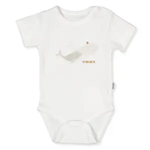 T3887 Боди к.р. whales Сив 3-6м/68см