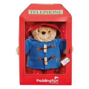 Плюшена играчка в телефонна кабина Paddington