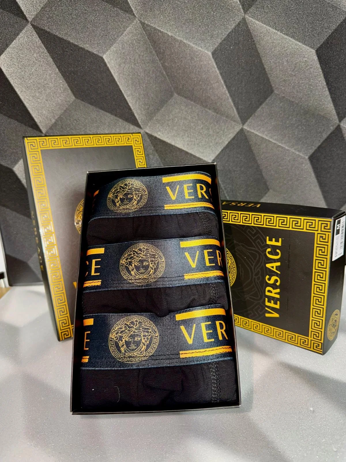 Versace Мъжки Боксерки x3