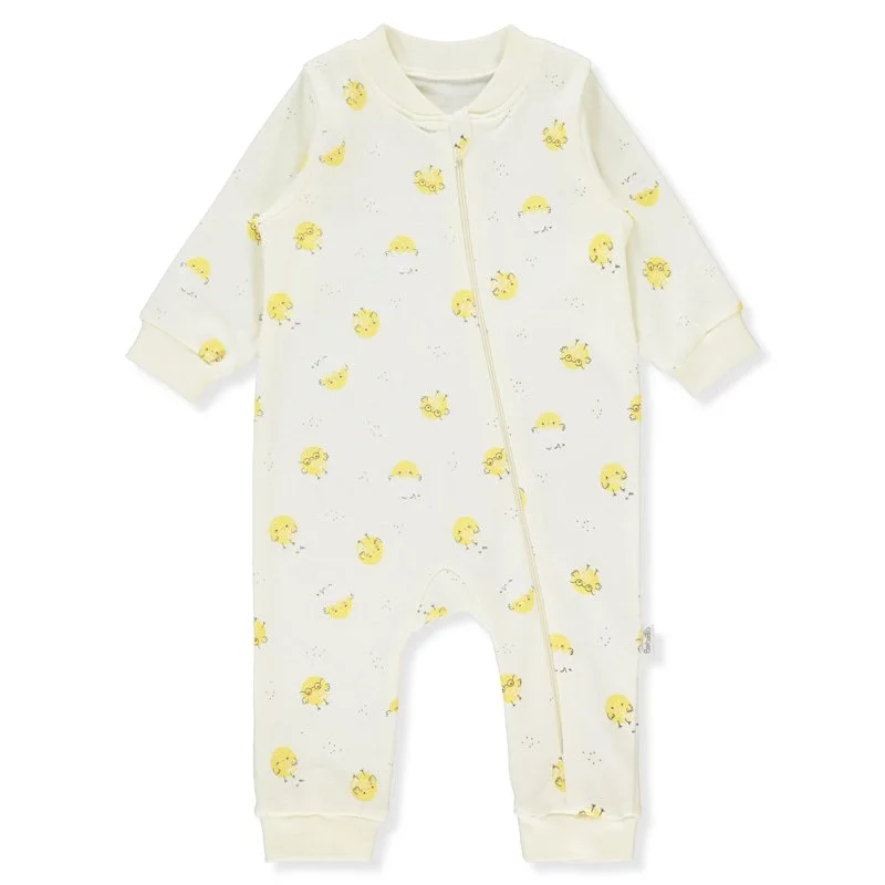 T3956 Гащеризон chick chick Екрю 6-9м/74см