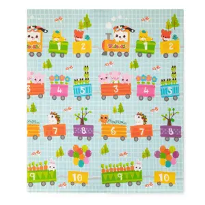 432874 Подложка за игра Joy Max 180x150 Влакче
