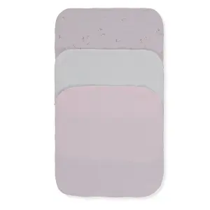 C1212 Кърпи 3 бр. FLOWER GARDEN 20x20cm PINK