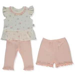 F1468 Пижама 3ч. BLOOM 12-18m/86cm PINK