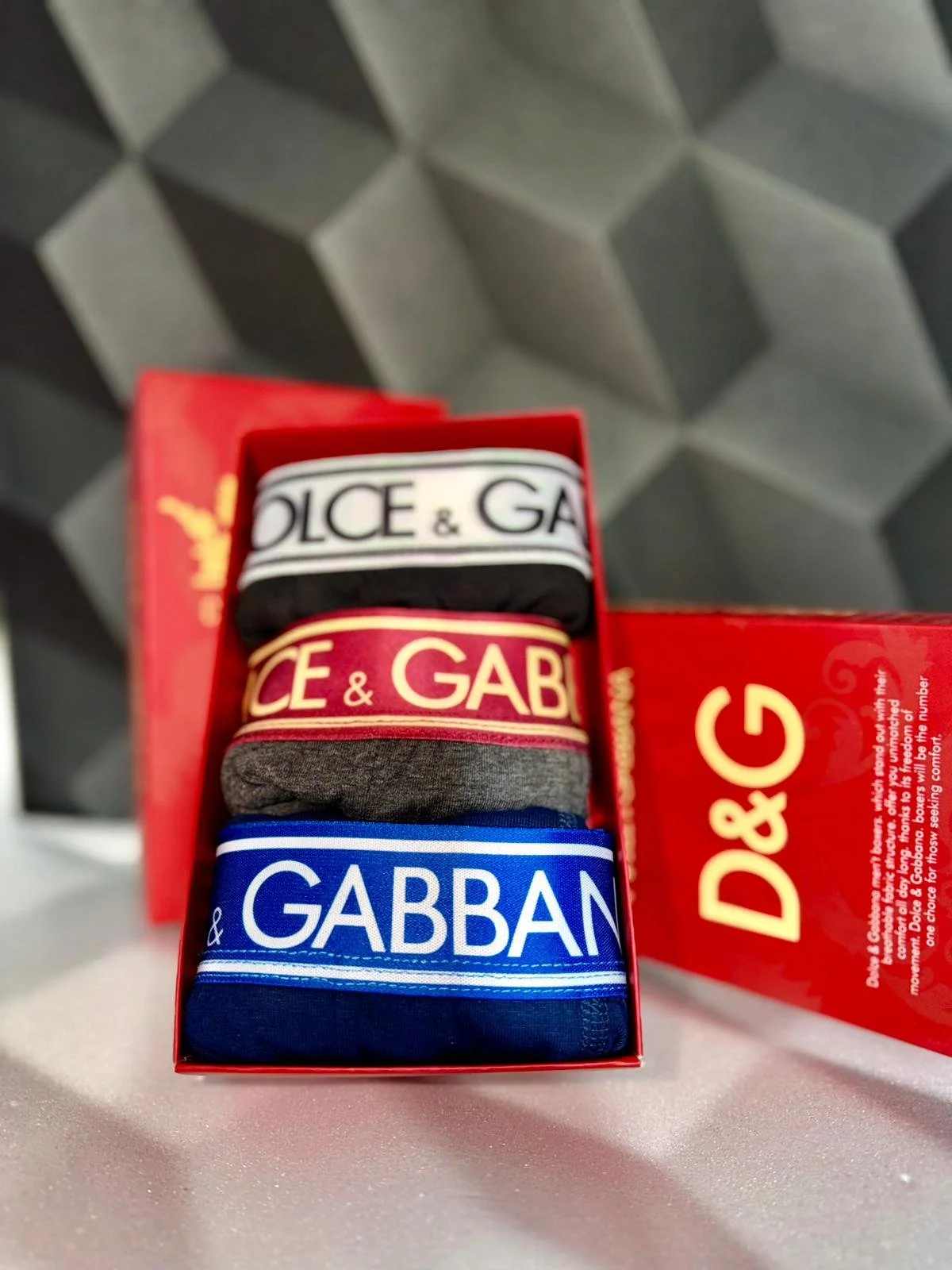 Dolce & Gabbana Мъжки Боксерки x3