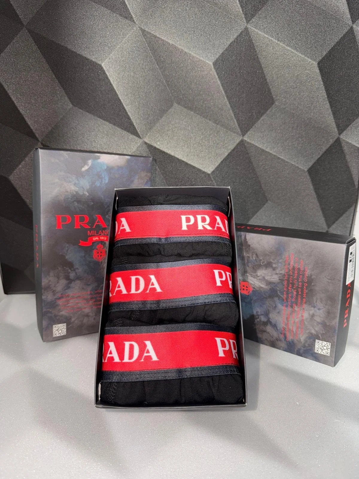 Prada Мъжки Боксерки x3