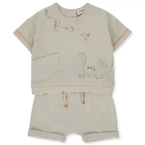 K5213 К-кт 2ч. DINO 18-24m/92cm BEIGE