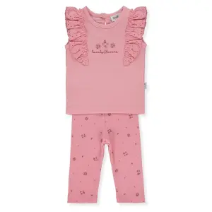 K5305 К-кт 2ч. LOVELY FLOWERS 6-9m/74cm PINK