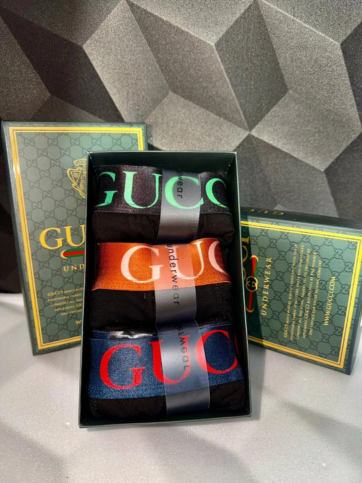 Gucci Мъжки Боксерки x3