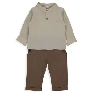 K5379 К-кт 2ч. GENTLEMAN 9-12m/80cm BEIGE