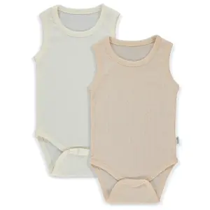 T4129 Боди-пот 2 бр. BASIC/26 24-36m/98cm ECRU