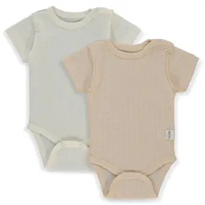 T4130 Боди к.р. 2 бр. BASIC/26 3-6m/68cm ECRU
