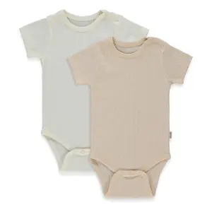 T4131 Боди к.р. 2 бр. BASIC/26 18-24m/92cm ECRU